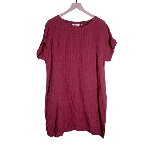 SOFT SURROUNDINGS linen blend lightweight summer dress M - Picture 1 of 6